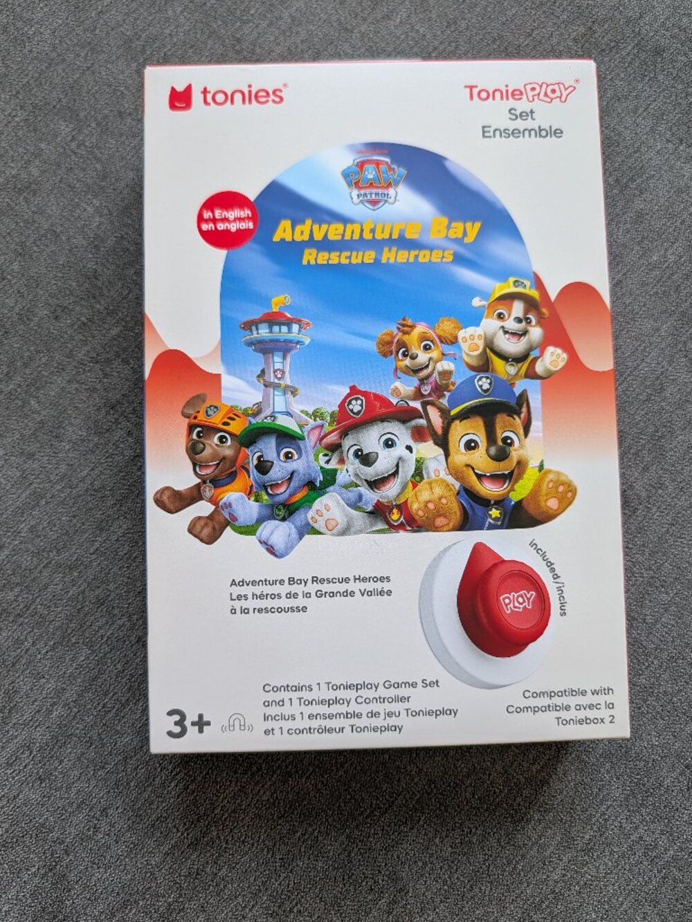 tonies Tonieplay PAW Patrol: Adventure Bay Rescue Hereos Game